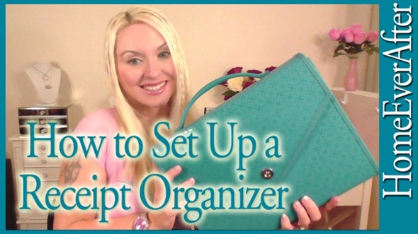 How to Set Up a Receipt Organizer