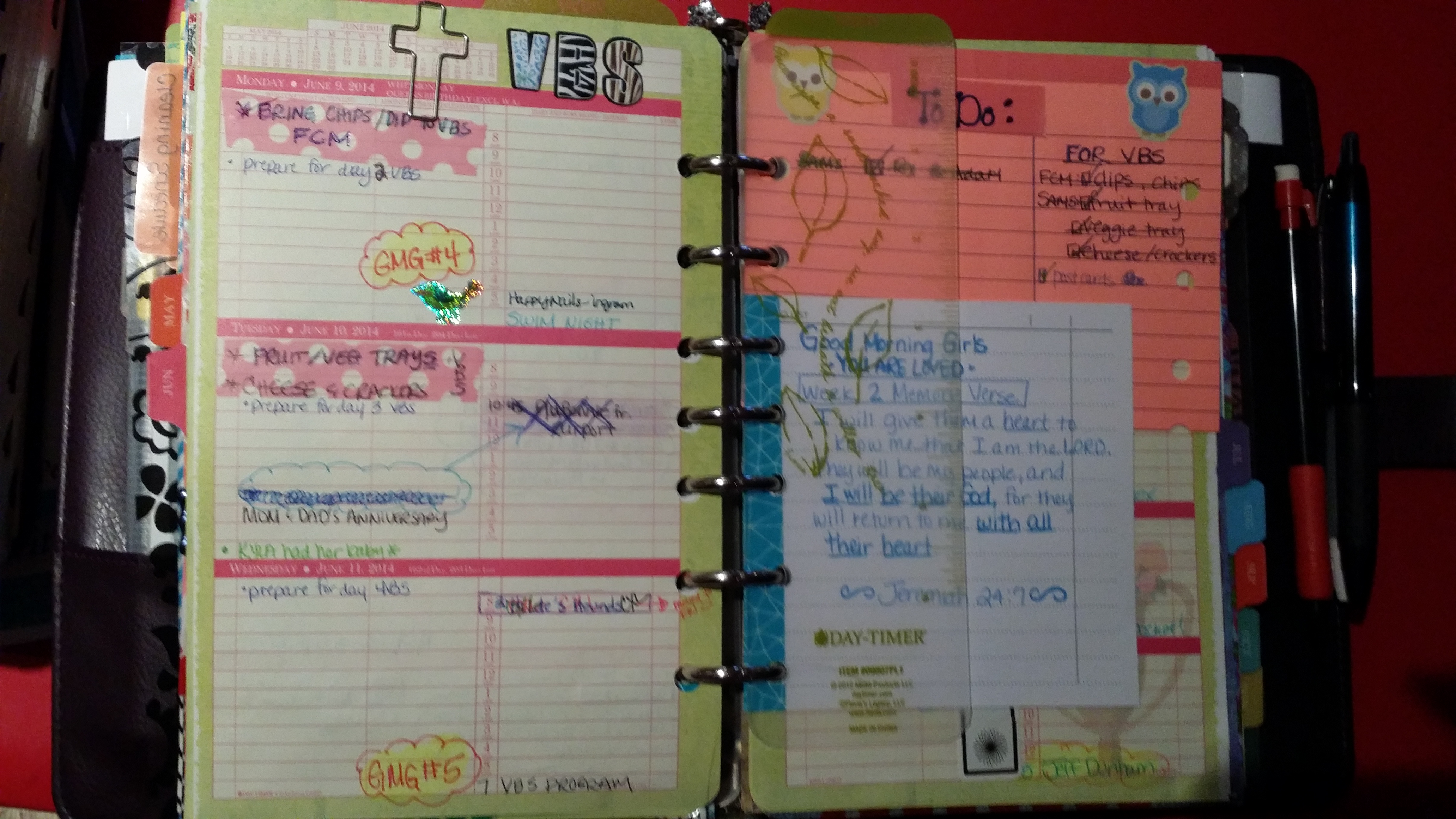 Take a tour of Melissa's Planner!