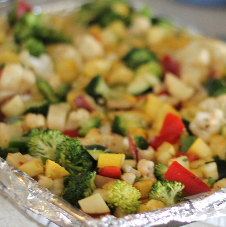 Healthy Roasted Vegetable Recipe - I Heart Planners