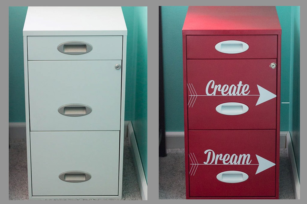 File Cabinet Makeover I Heart Planners